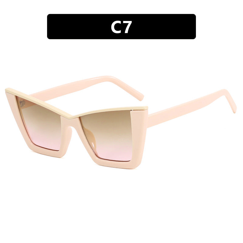 Women's fashionable sunglasses with a unique geometric frame Stornfield