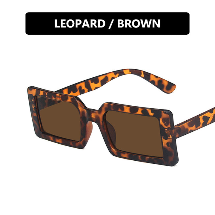 Women's square sunglasses with modern, wide frame and protective UV filter Stornfield
