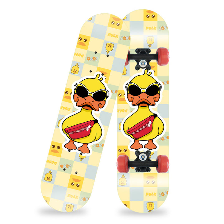 Cartoon-Inspired Mini Skateboard Stornfield