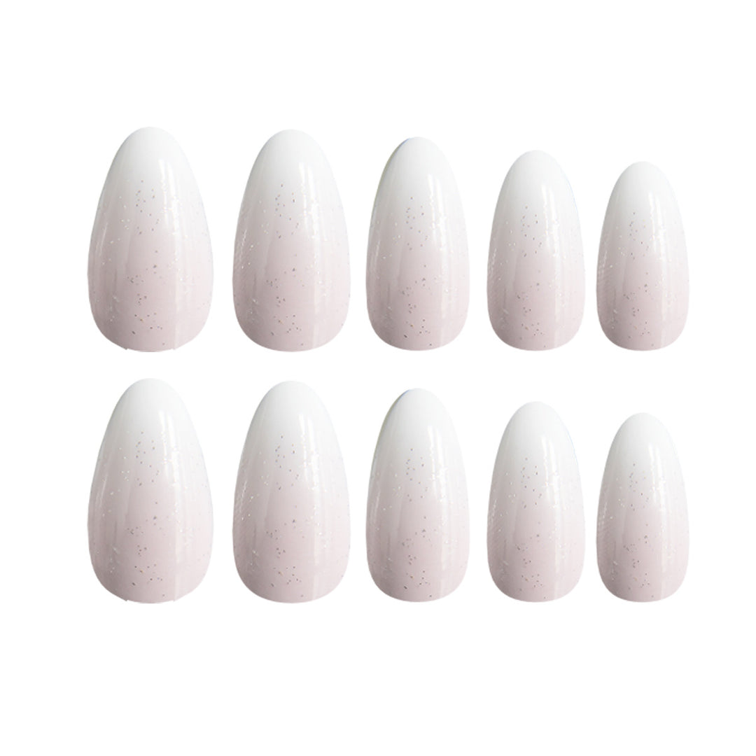 Glamorous Ombre Glitter Nail Extensions Stornfield