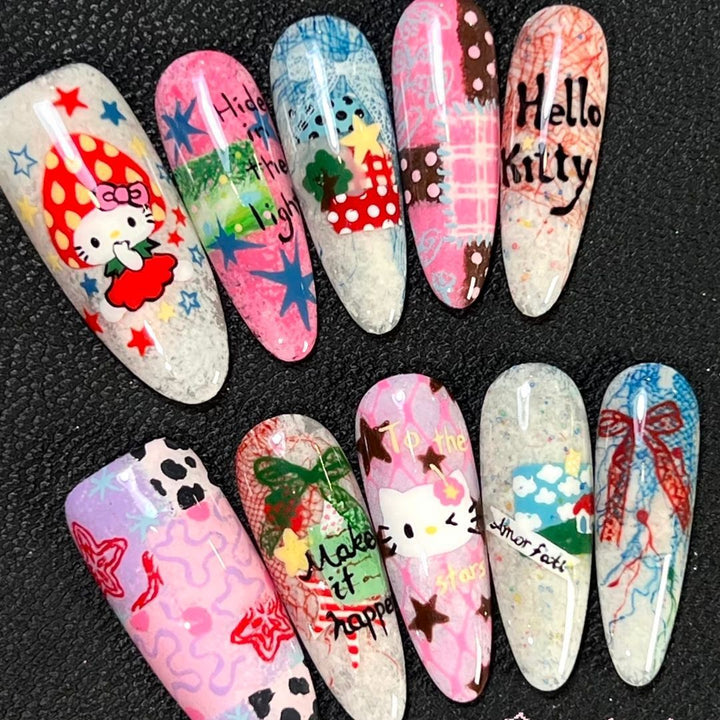 Artistic Stiletto Nail Set Stornfield