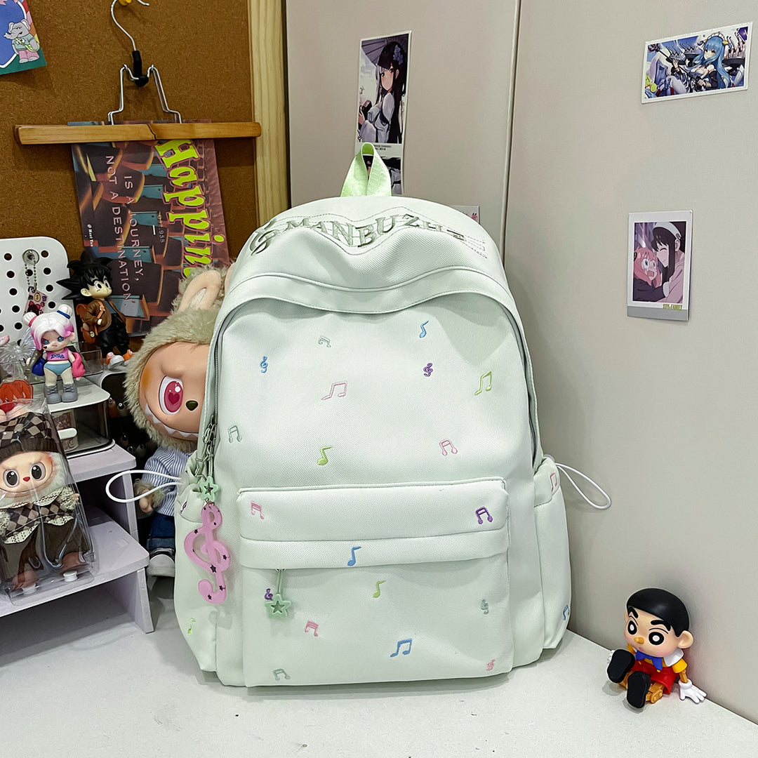 Musical-Themed Casual Backpack Stornfield