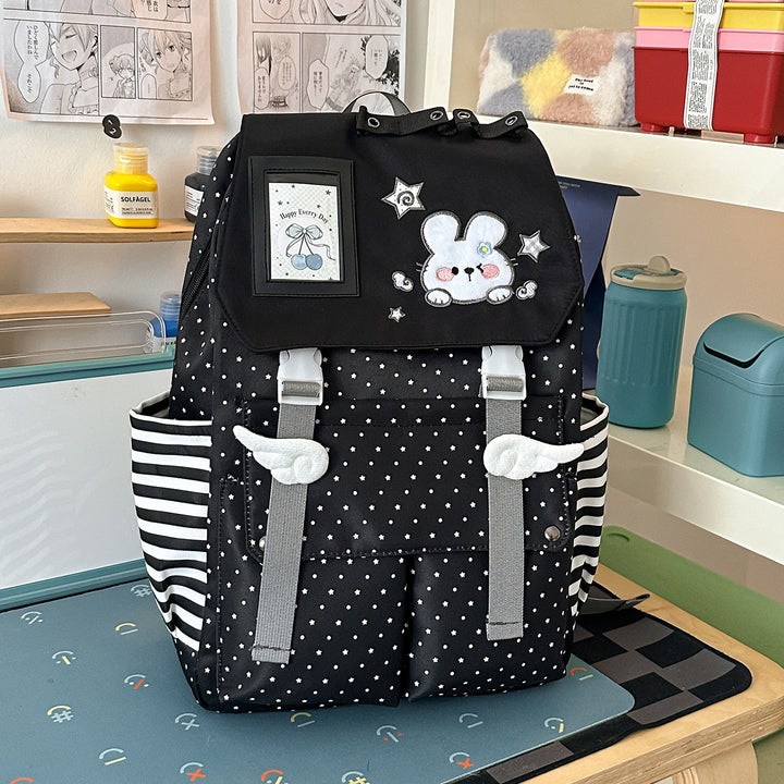 Cute Character Print Backpack Stornfield