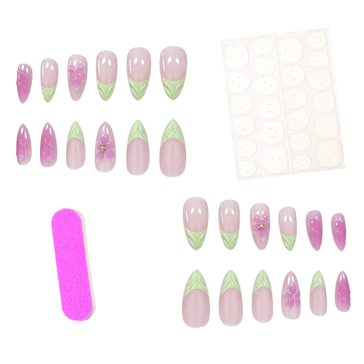 Floral Art Nail Design Stornfield