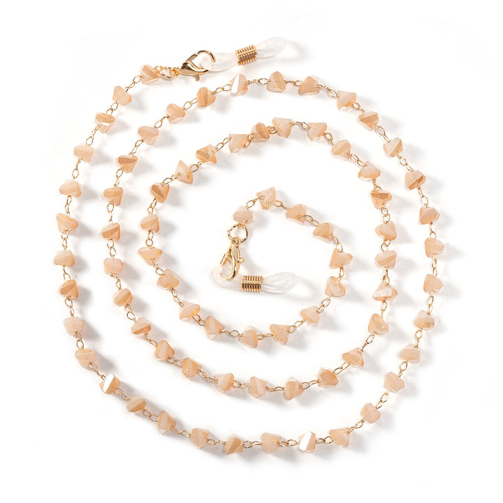 Chic Geometric Beaded Eyewear Holder Stornfield