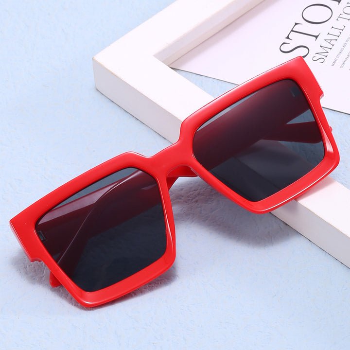 Ladies Oversized Sunglasses with Fashionable Transparent Frame Stornfield
