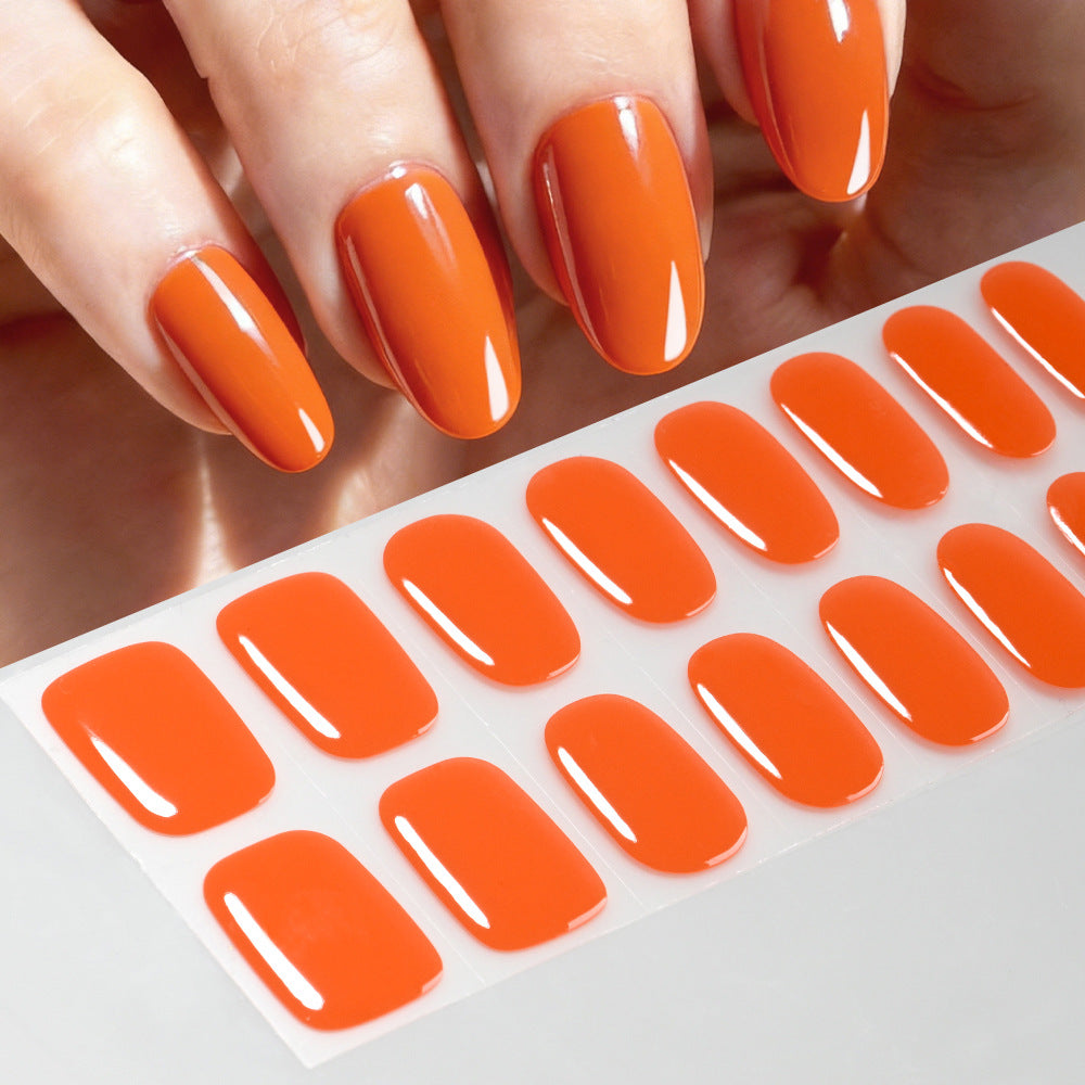 High-Gloss Gel Nail Wraps
