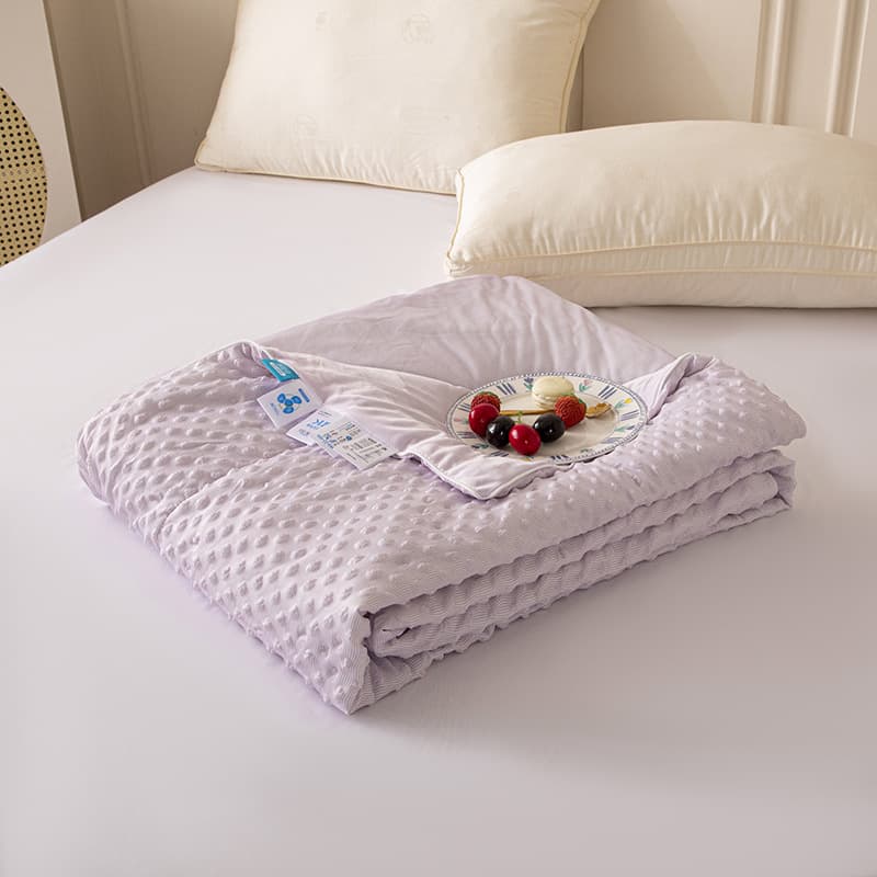 Reversible Textured Ultra-Soft Ice Cream-Like Cooling Summer Comforter | Stornfield