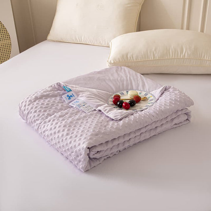 Reversible Textured Ultra-Soft Ice Cream-Like Cooling Summer Comforter | Stornfield