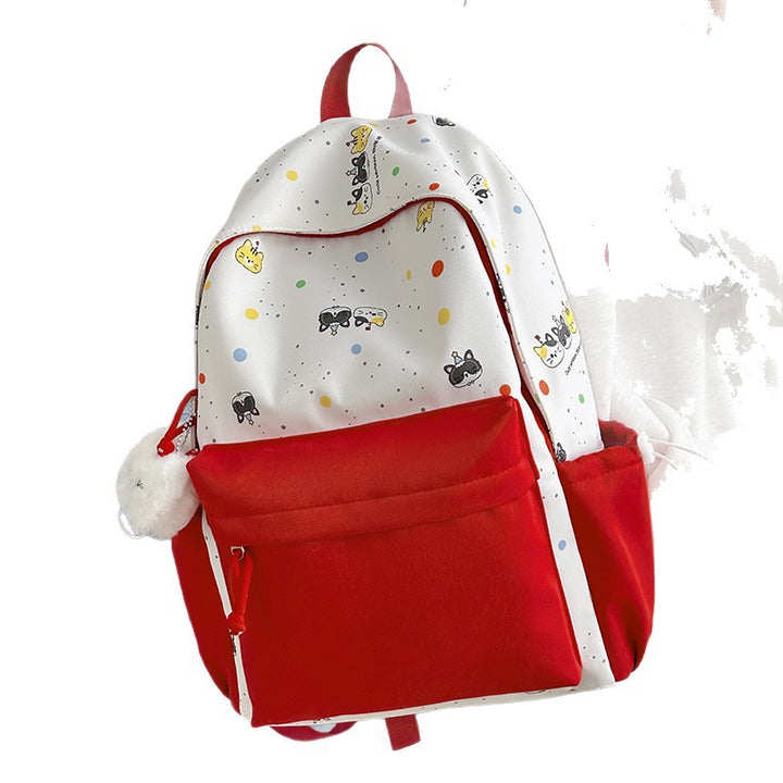 Backpack with Cute Cartoon Design and Practical Compartments Stornfield