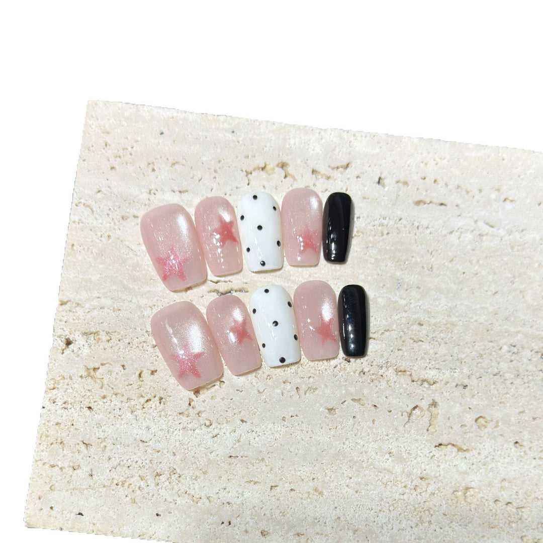 Artistic Press-On Nail Set 1790734418