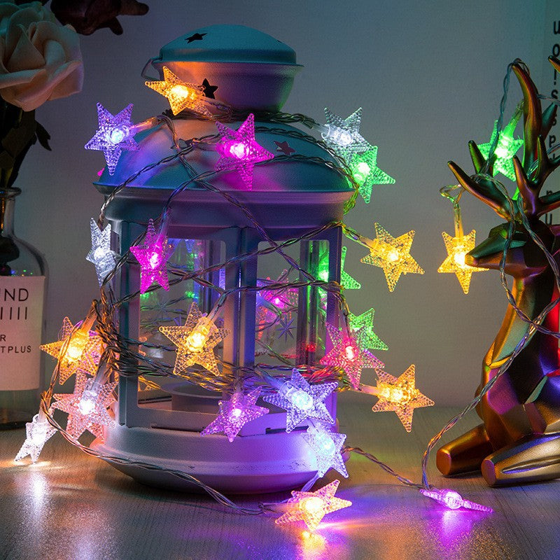 Globe LED String Lights With Waterproof Copper Wire And Textured Clear Bulbs Stornfield