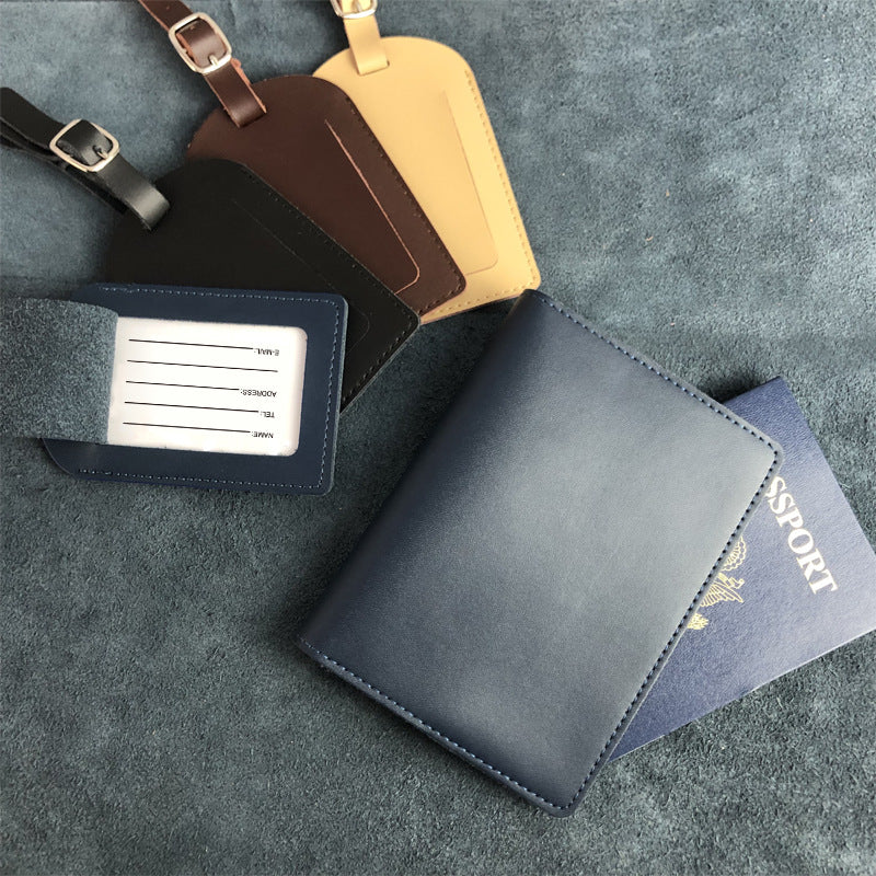 Vintage Leather Luggage Tag Stornfield