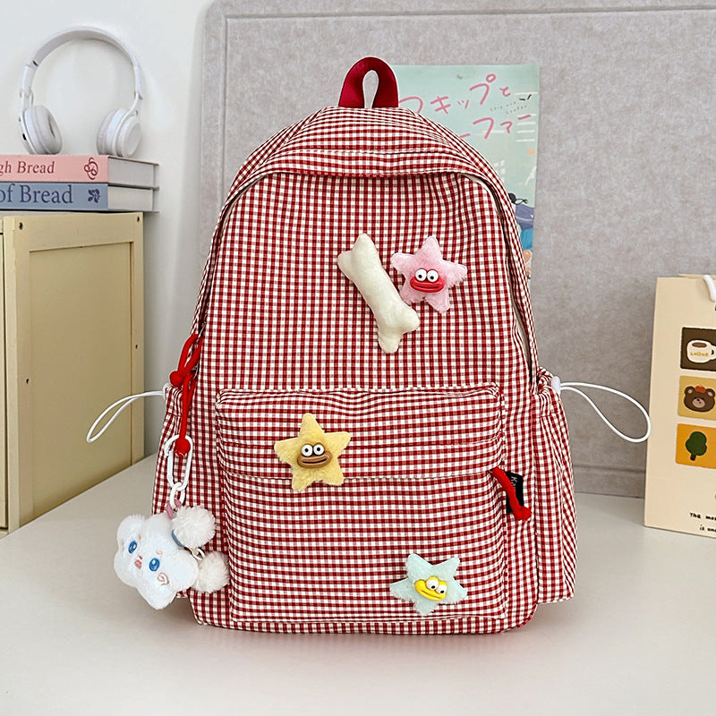 Cute Character-Embellished Backpack Stornfield