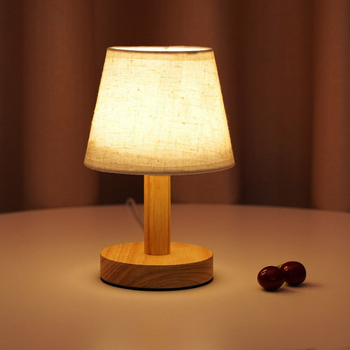Elegant Fabric Shade Table Lamp