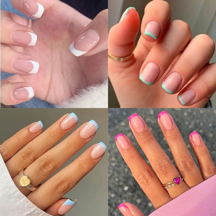 Chic French Tip Nail Enhancements Stornfield