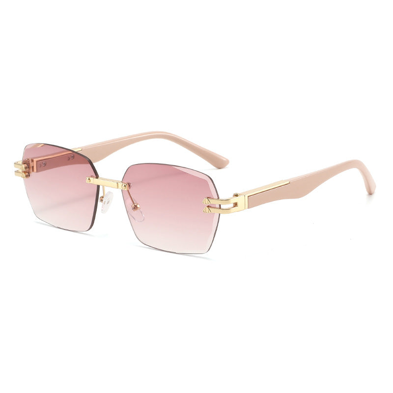 Men's Elegant Square Sunglasses with Wooden Temples Stornfield