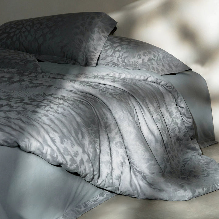 Luxury Jacquard Satin Duvet Cover Set