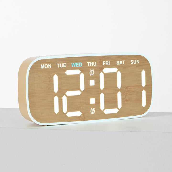 Digital Alarm Clock with Date and Day of the Week Display Stornfield