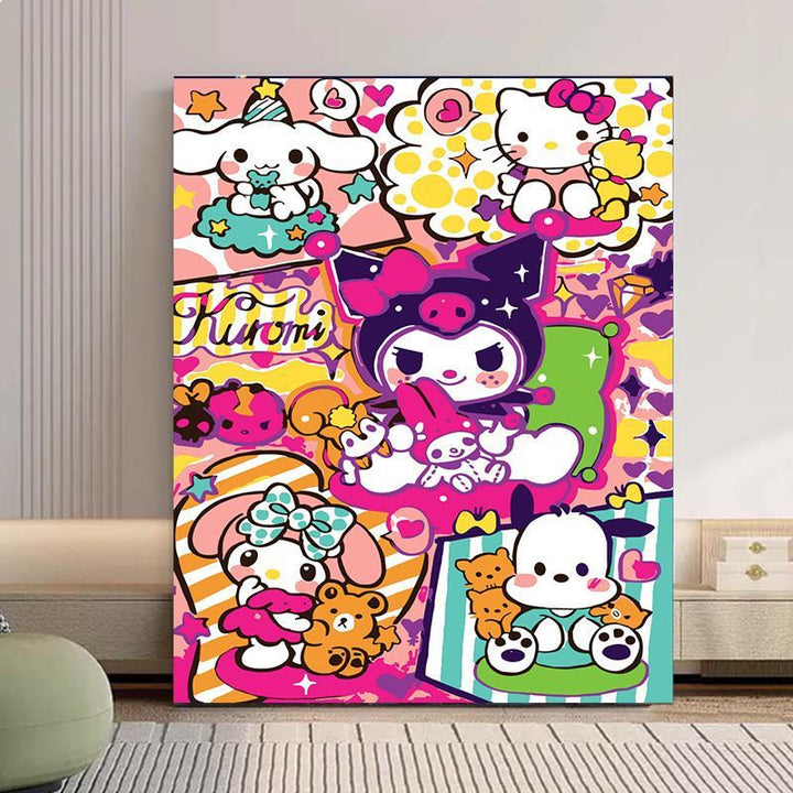 Cute Character Bath Time Wall Art Stornfield