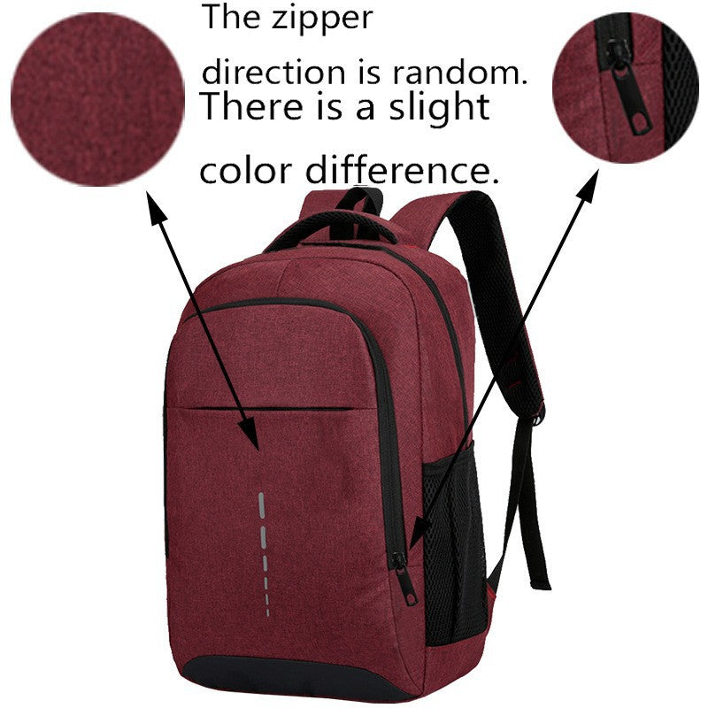 Ergonomic Backpack with Multiple Compartments and Reflective Elements Stornfield