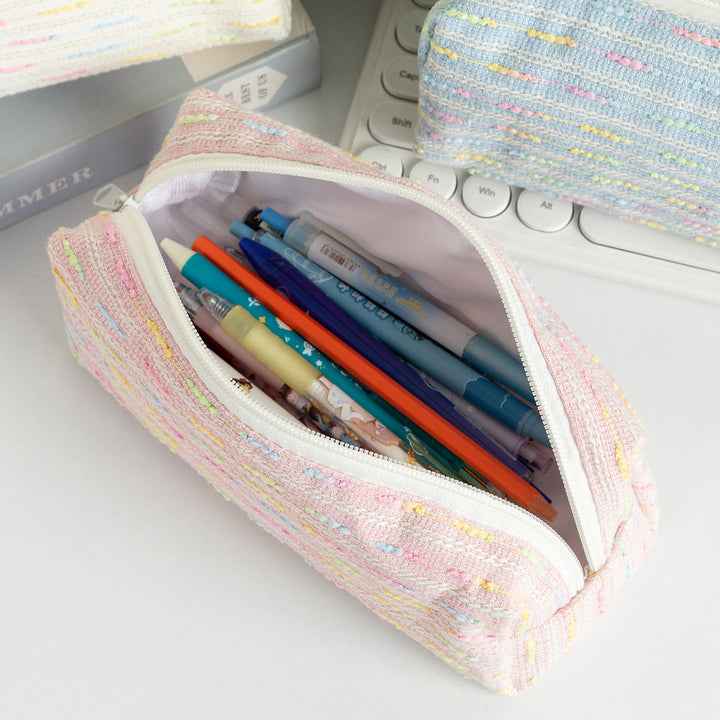 Stylish Textured Pencil Case Stornfield