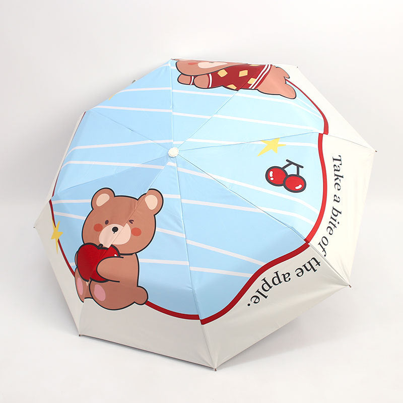 Ladies Playful Umbrella with Animal Motifs Stornfield