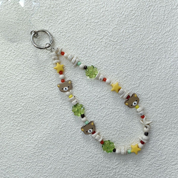 Fun-Themed Beaded Keychain Holder Stornfield