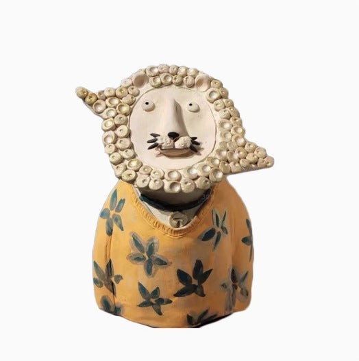 Decorative Lion Figure