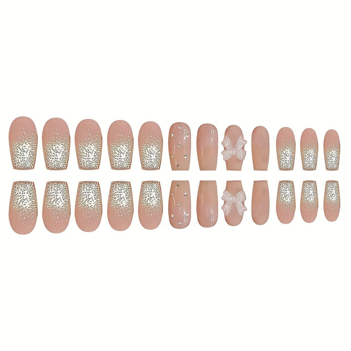 Chic Decorative 3D Press-On Nail Set Stornfield
