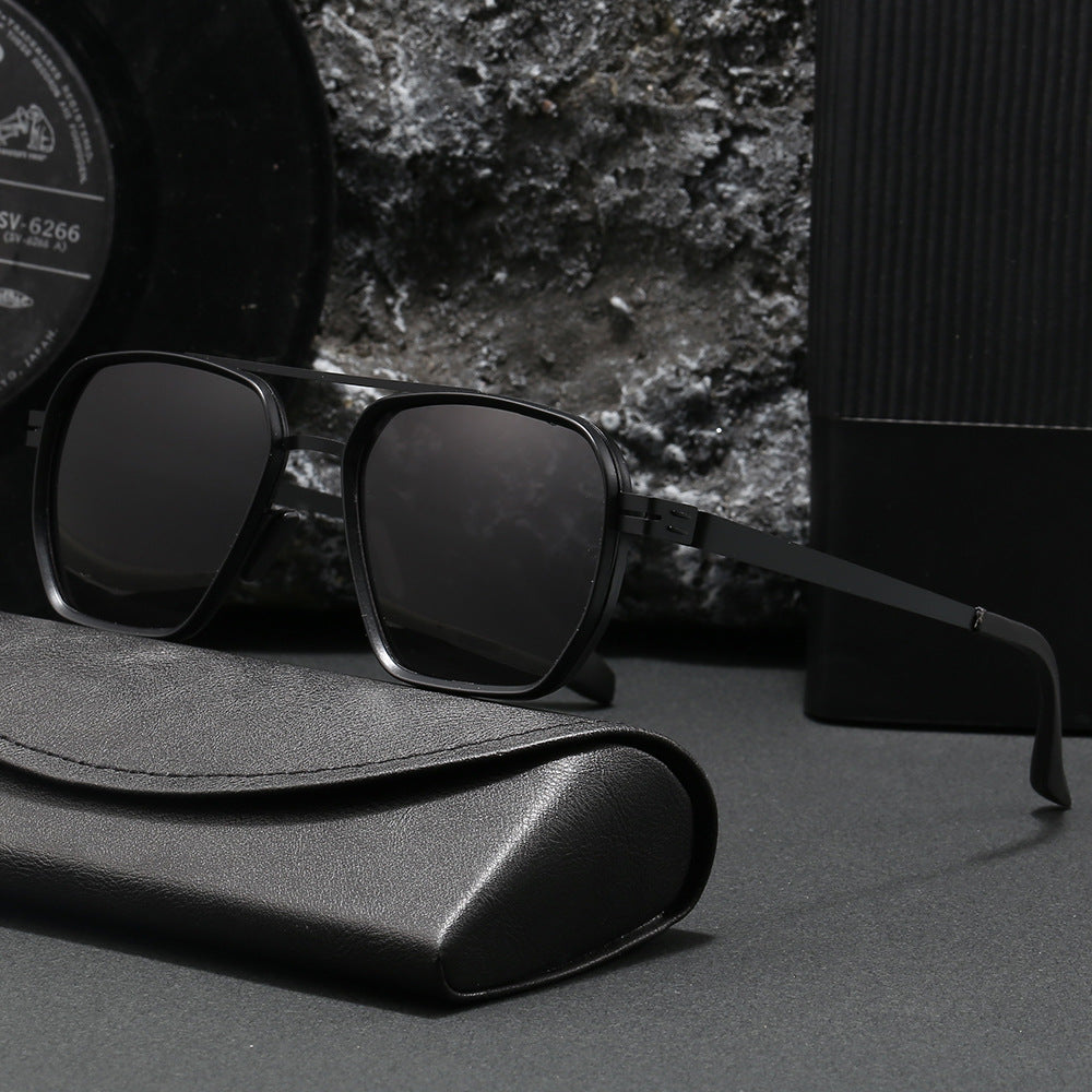 Ladies modern oversized square sunglasses Stornfield