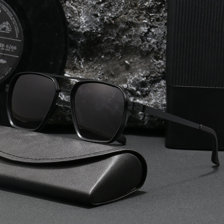 Ladies modern oversized square sunglasses Stornfield