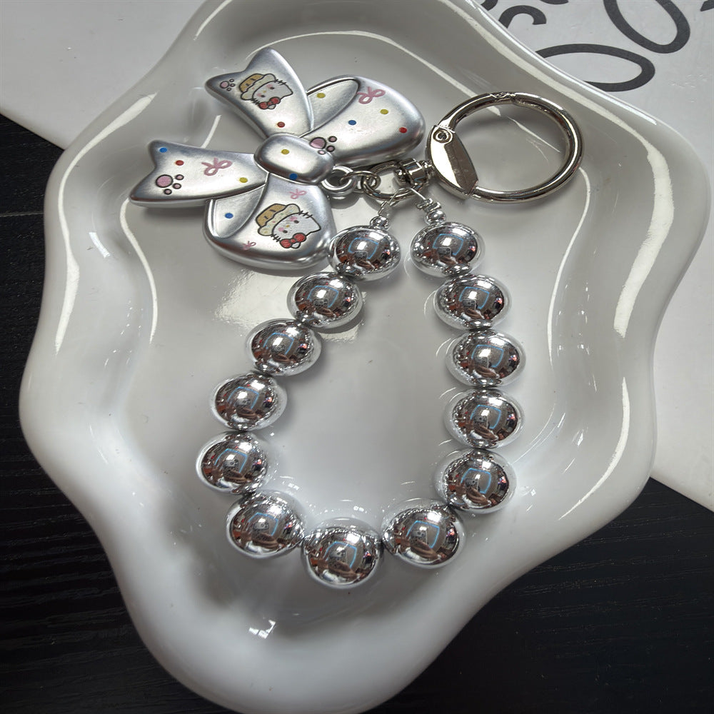 Playful Beaded Keychain Holder Stornfield