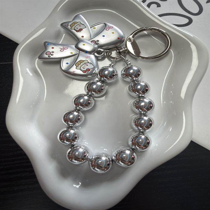 Playful Beaded Keychain Holder Stornfield