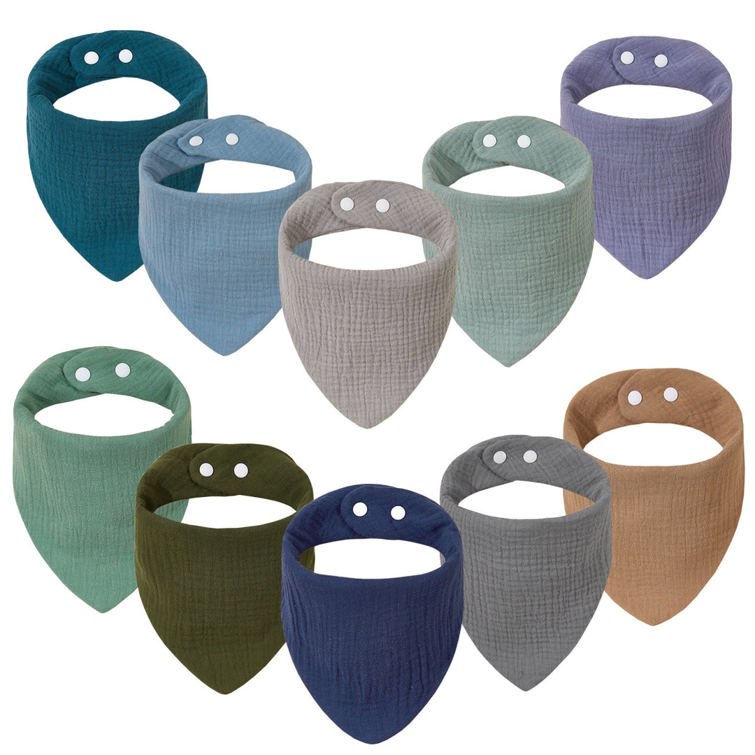 Soft Muslin Bandana Bibs Stornfield