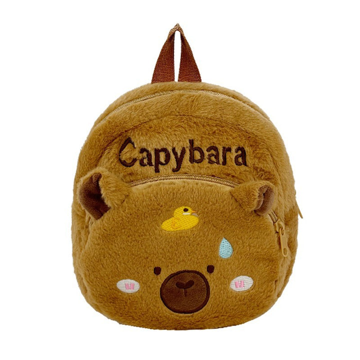 Plush Backpack in Capybara Design Stornfield 1785466535