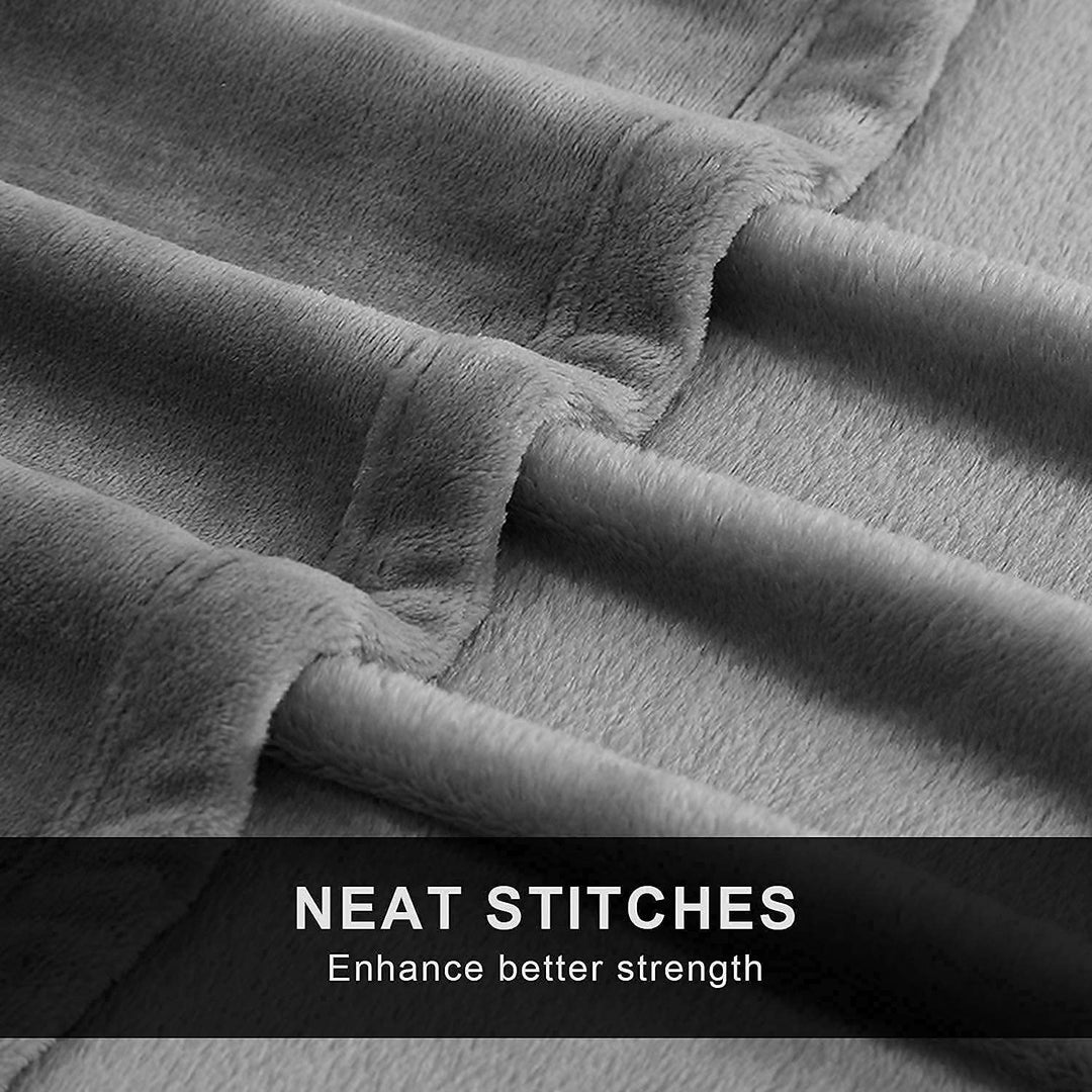 Ultra-Soft Plush Fleece Throw Blanket