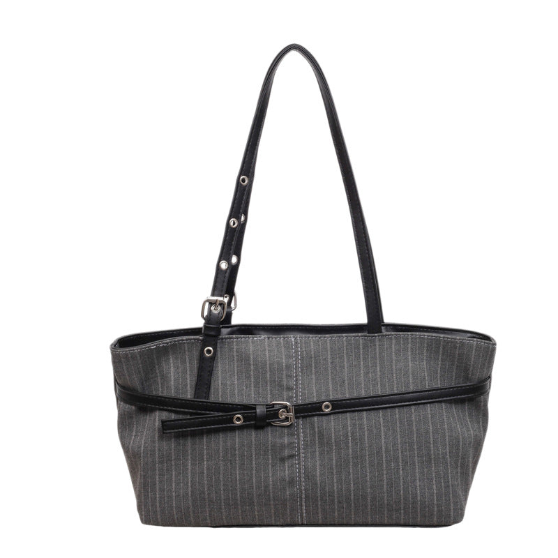 Striped Tote Bag