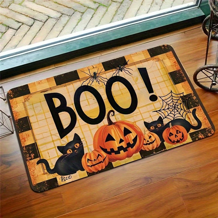 Artistic Skull-Themed Area Rug Stornfield