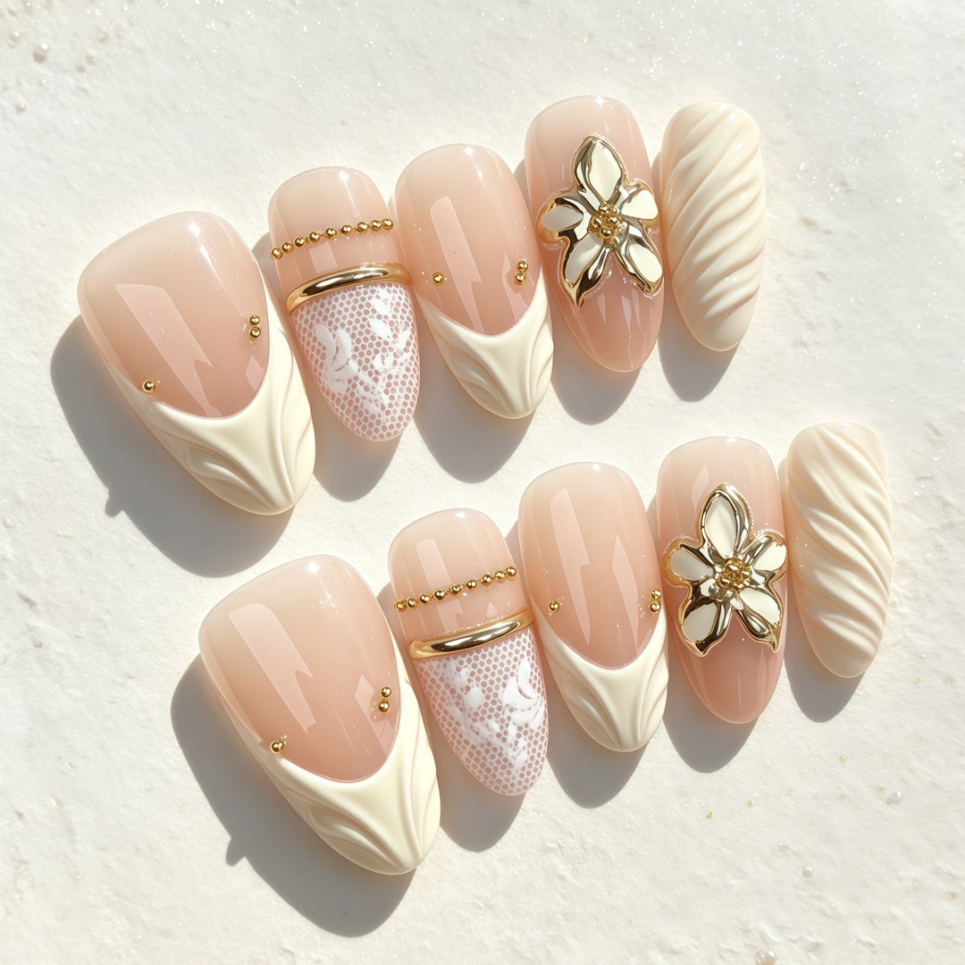 Decorative Press-On Nail Set