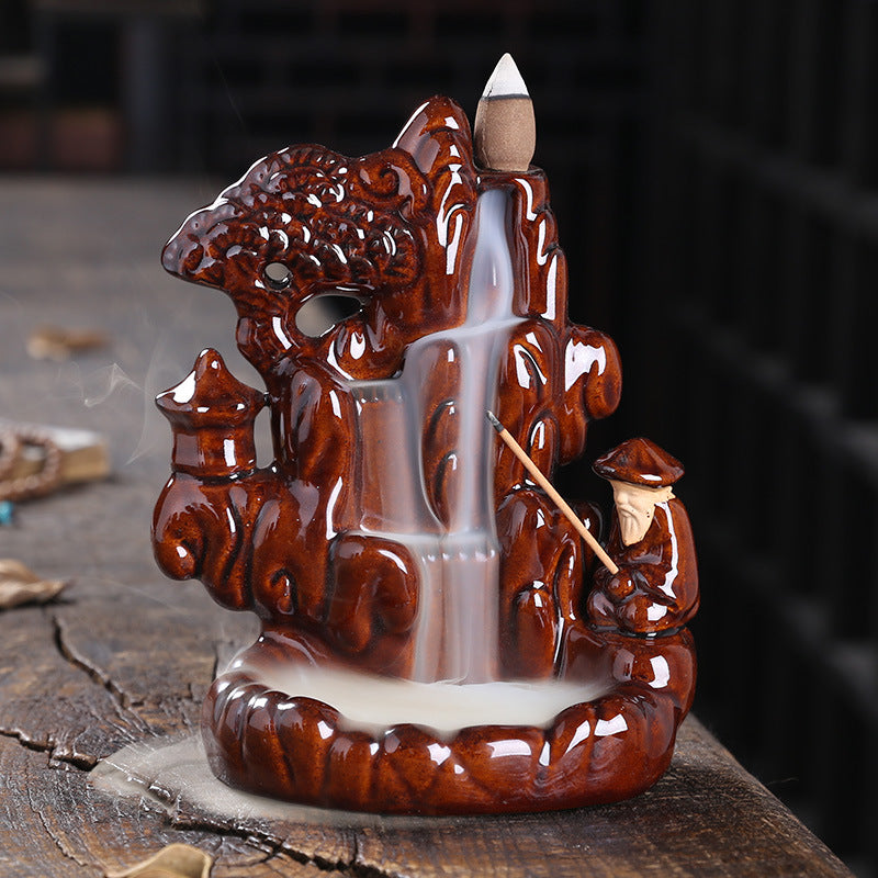 Artistic Waterfall Incense Holder  1791463579