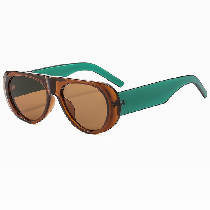 Contemporary Oversized Shield Sunglasses Stornfield