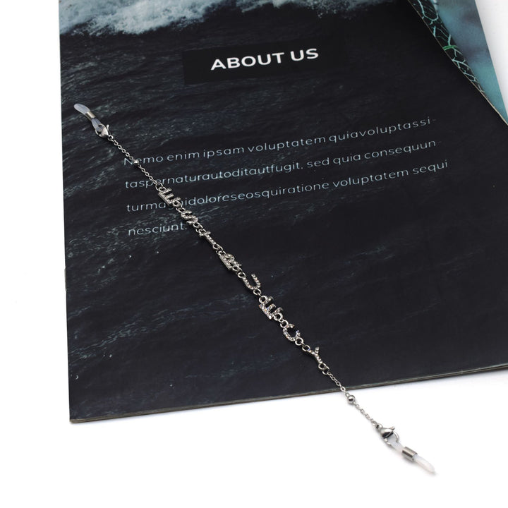 Sparkling Rhinestone Eyewear Chain Stornfield