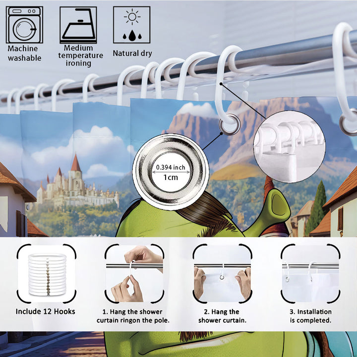 Cartoon Character Bathroom Decor Set Stornfield