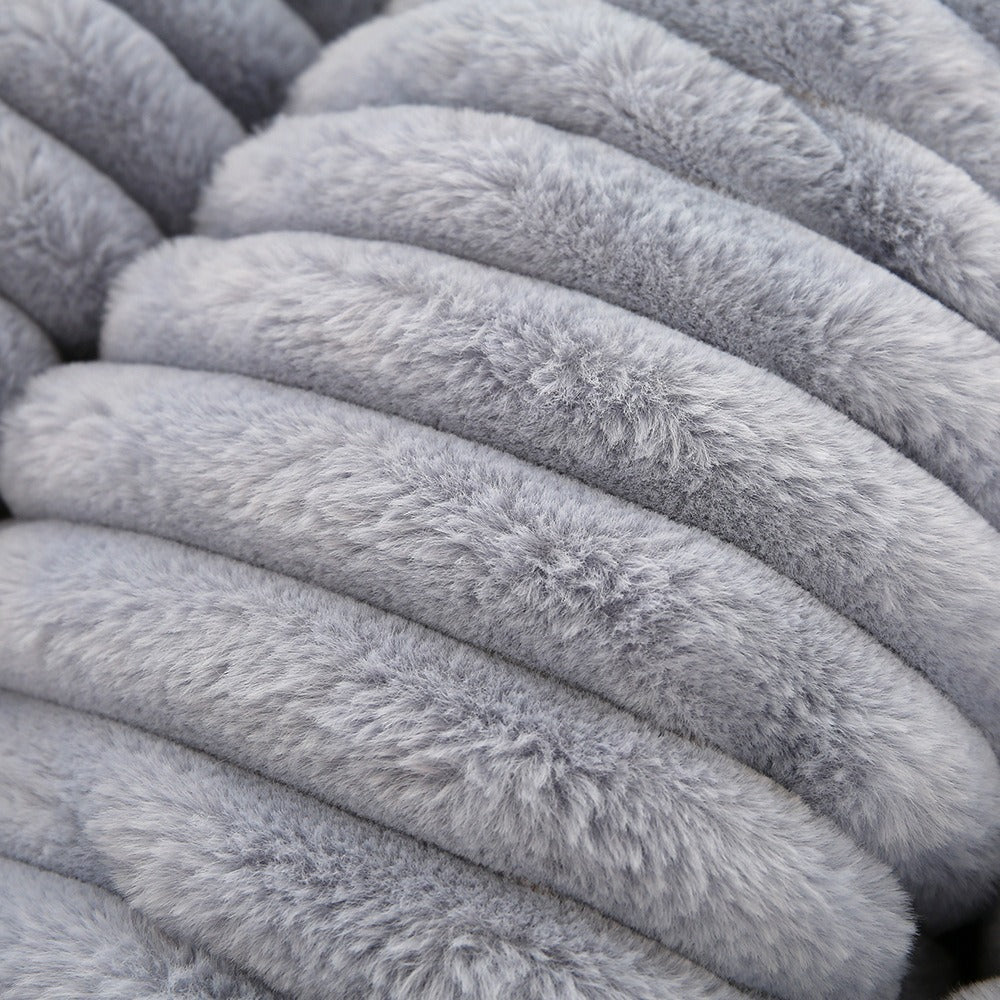 Women Plush Pet Bed with High Edge Stornfield