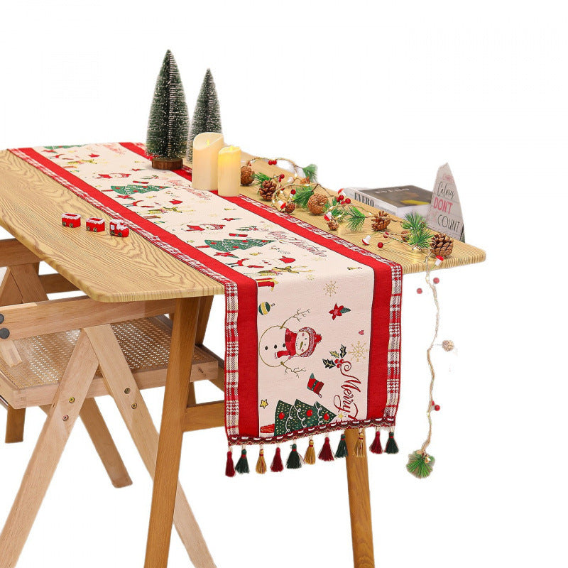 Festive table runner Stornfield