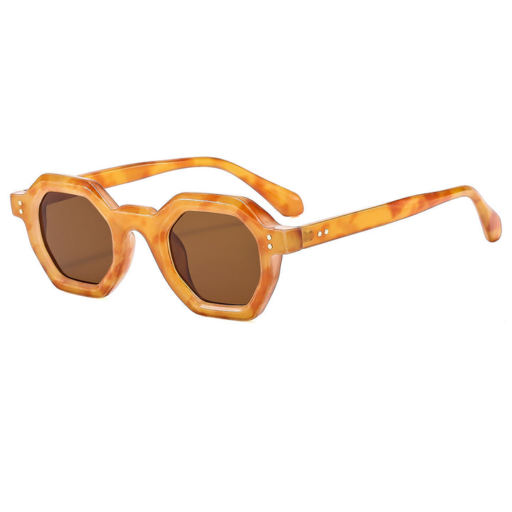 Women’s geometric sunglasses with distinctive design and protective UV filter Stornfield
