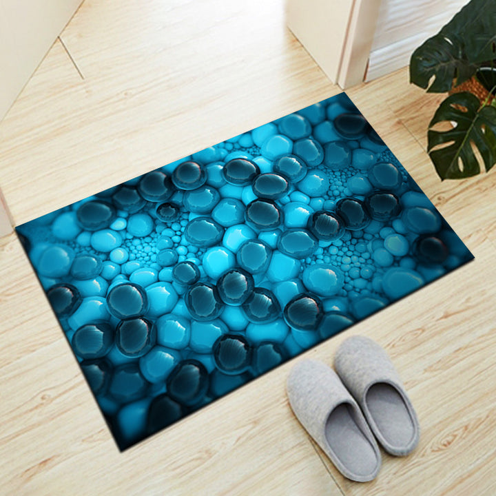 Stone-Inspired Decorative Floor Mat Stornfield
