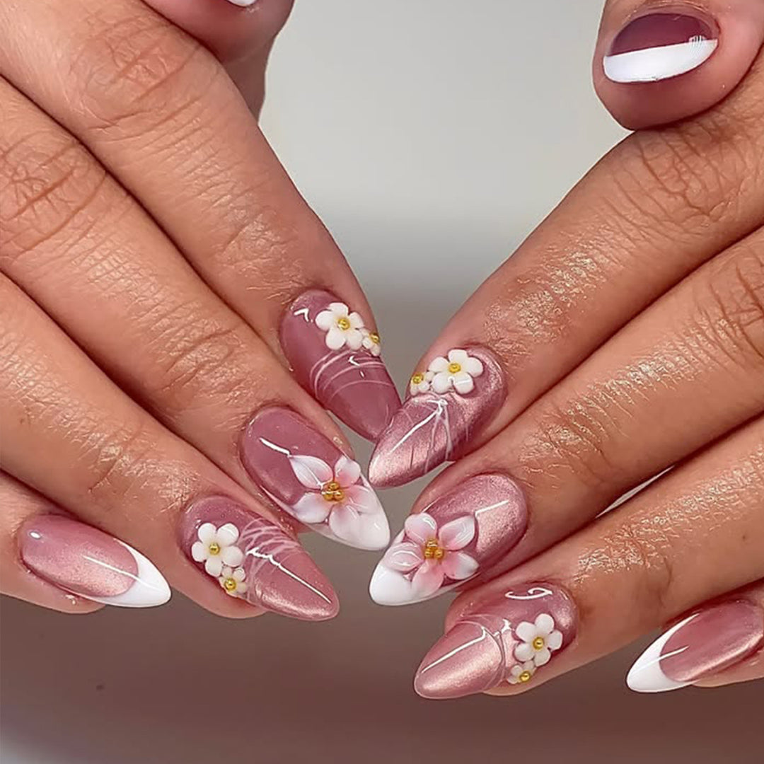Floral 3D Manicure Art Stornfield
