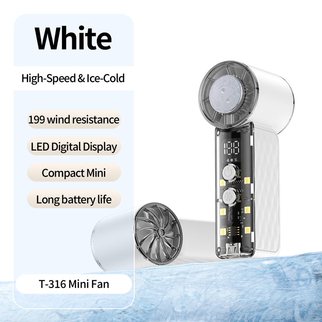 Unisex High-Performance Rechargeable Desktop Fan Stornfield
